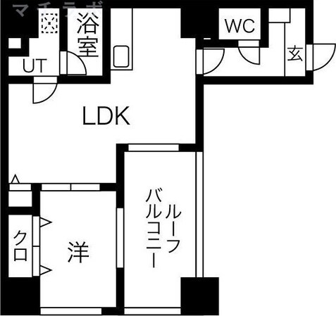 新栄町駅 徒歩5分 9階の物件間取画像